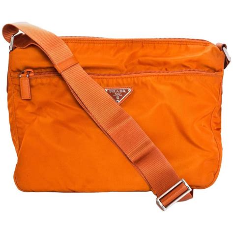 prada orange crossbody|Prada nylon shoulder bag price.